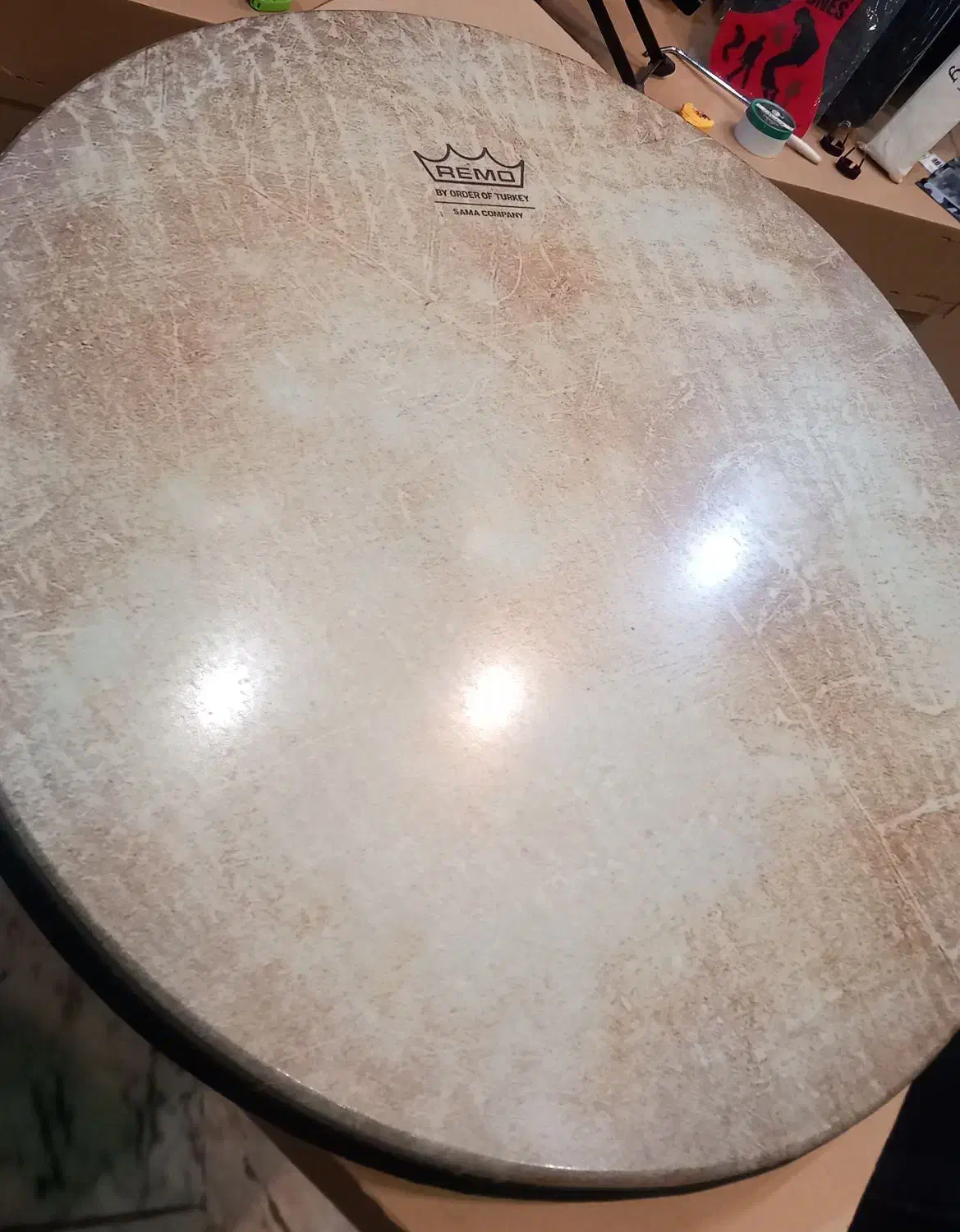 دف سما اکبند|سازهای سنتی|تبریز, |دیوار