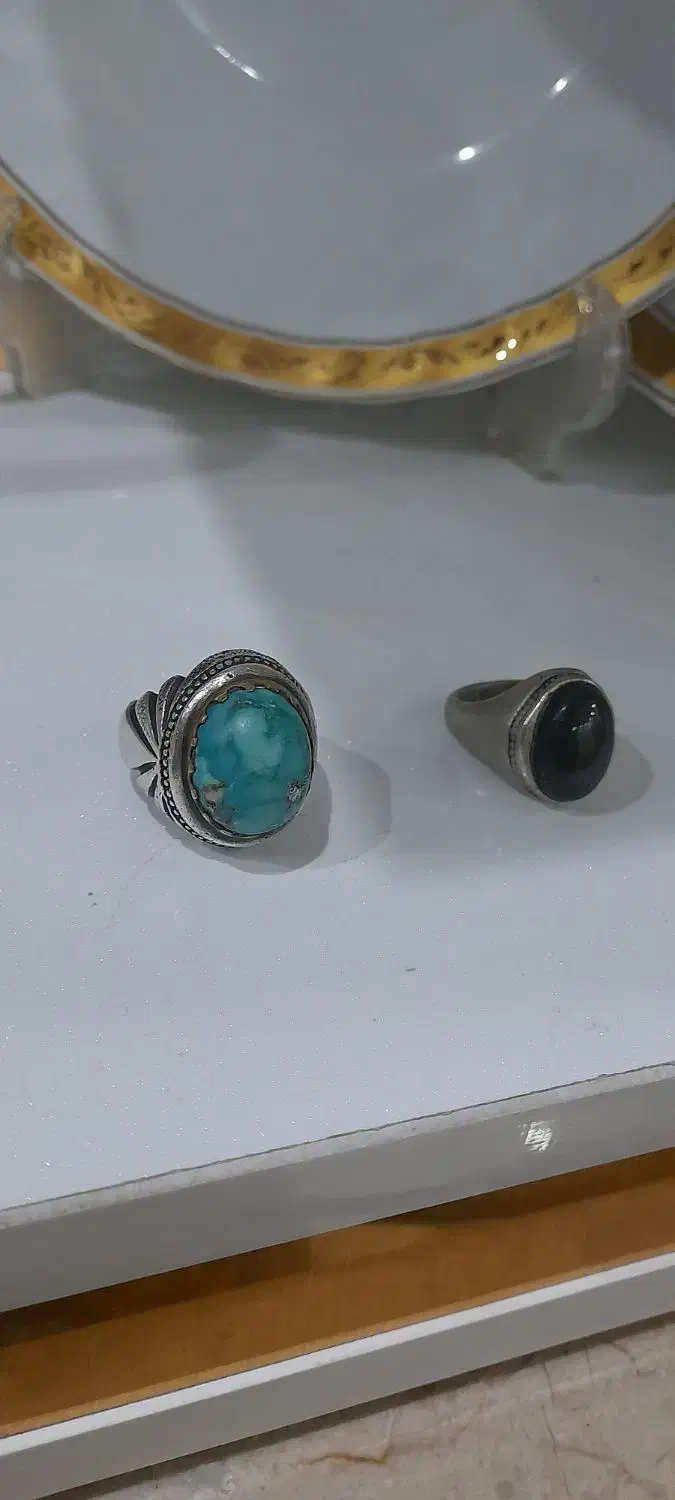 انگشتر فیروزه ویشم|جواهرات|یزد, |دیوار