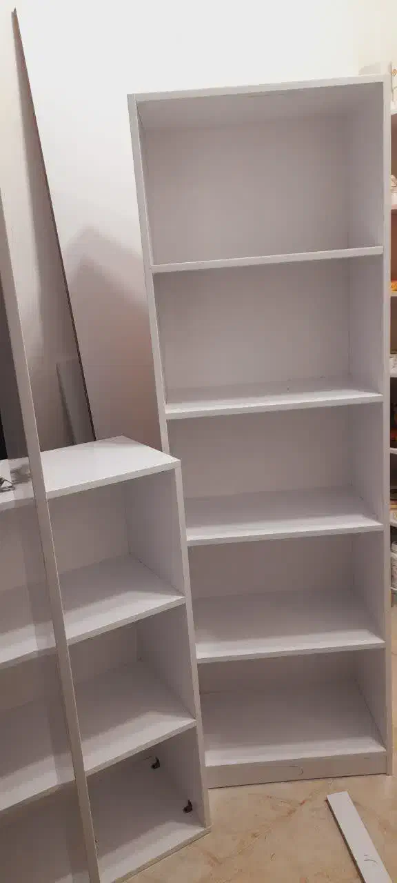 سفارش انواع کتابخانه و قفسه و کابینت|کتابخانه، شلف، قفسه‌های دیواری|رشت, گلزاران|دیوار