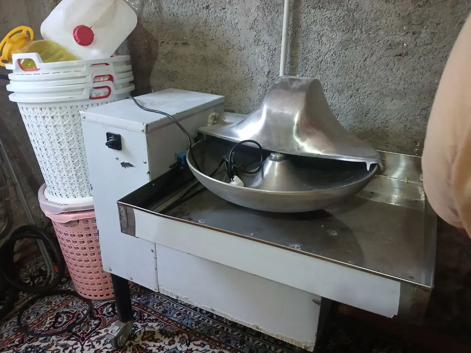 دستگاه سبزی خوردنکن صنعتی  در حد نو و سایلها|ماشین‌آلات صنعتی|جلین, |دیوار