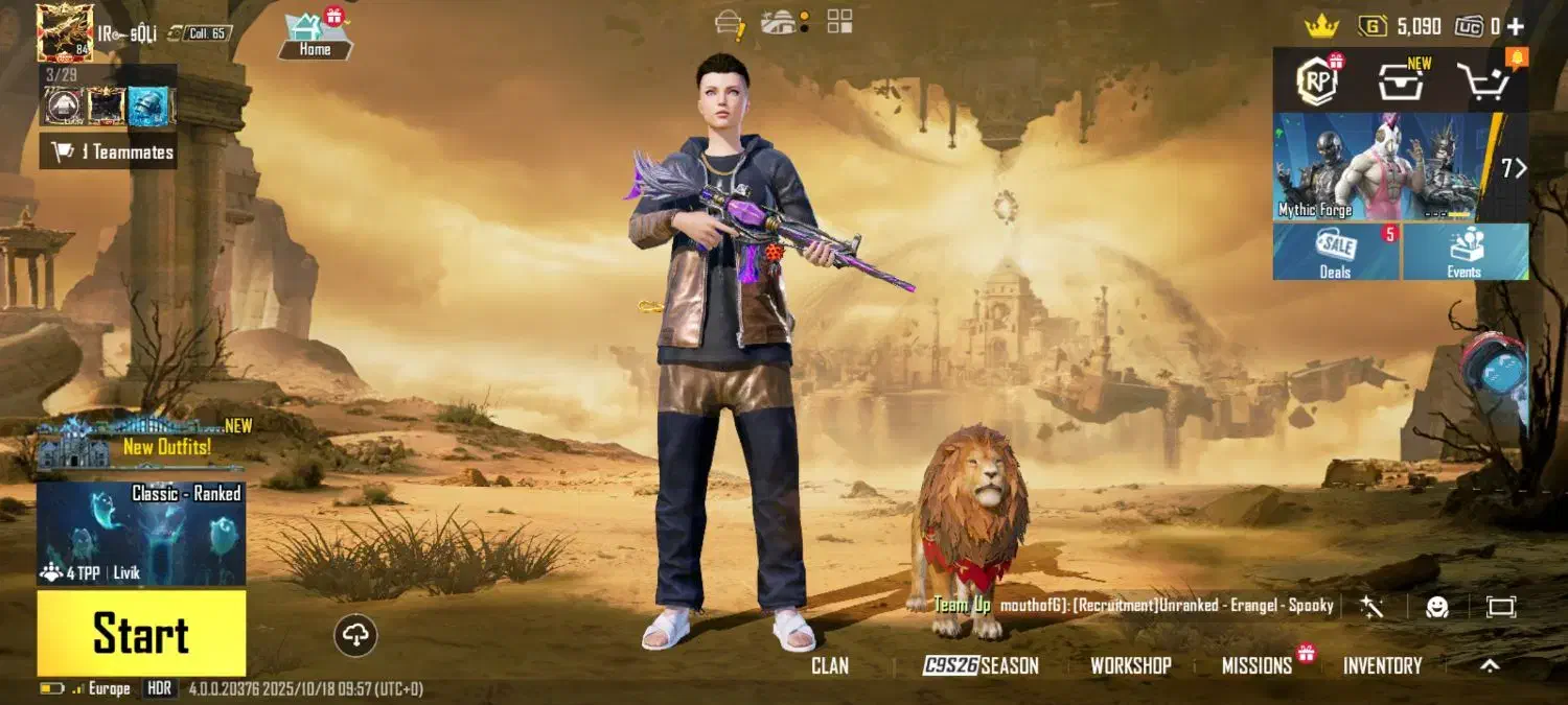 اکانت پابجی شاخ قدیمی|کنسول، بازی ویدئویی و آنلاین|زابل, |دیوار