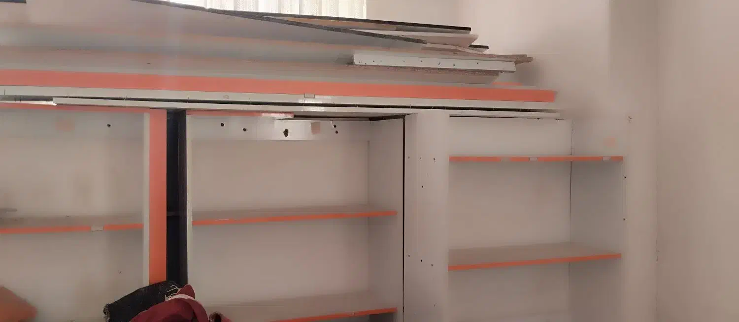 قفسه سالم ام دی اف|کتابخانه، شلف، قفسه‌های دیواری|تربت جام, حافظ|دیوار