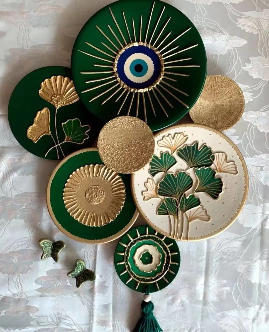 دیوارکوب سفالی|تابلو، نقاشی، عکس|جیرفت, |دیوار