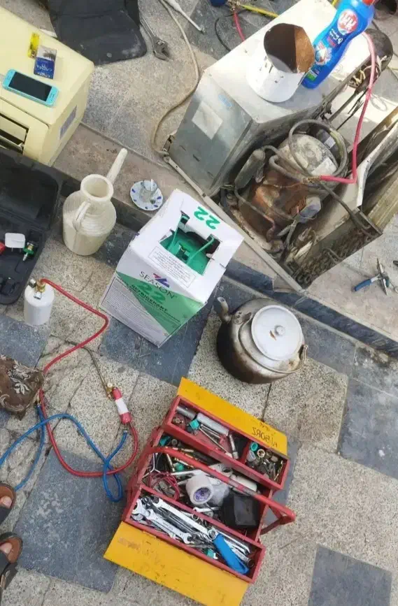 تعمیر یخچال و کولر سیار|خدمات پیشه و مهارت|امیدیه, |دیوار