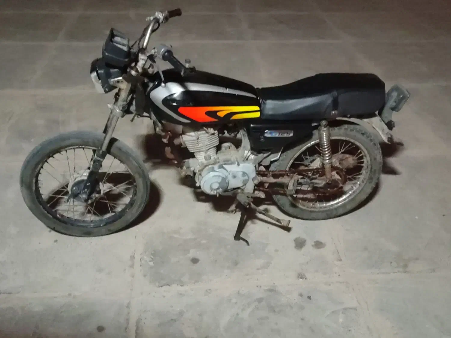 متور مزایده مدل 90|موتورسیکلت|کاکی, |دیوار