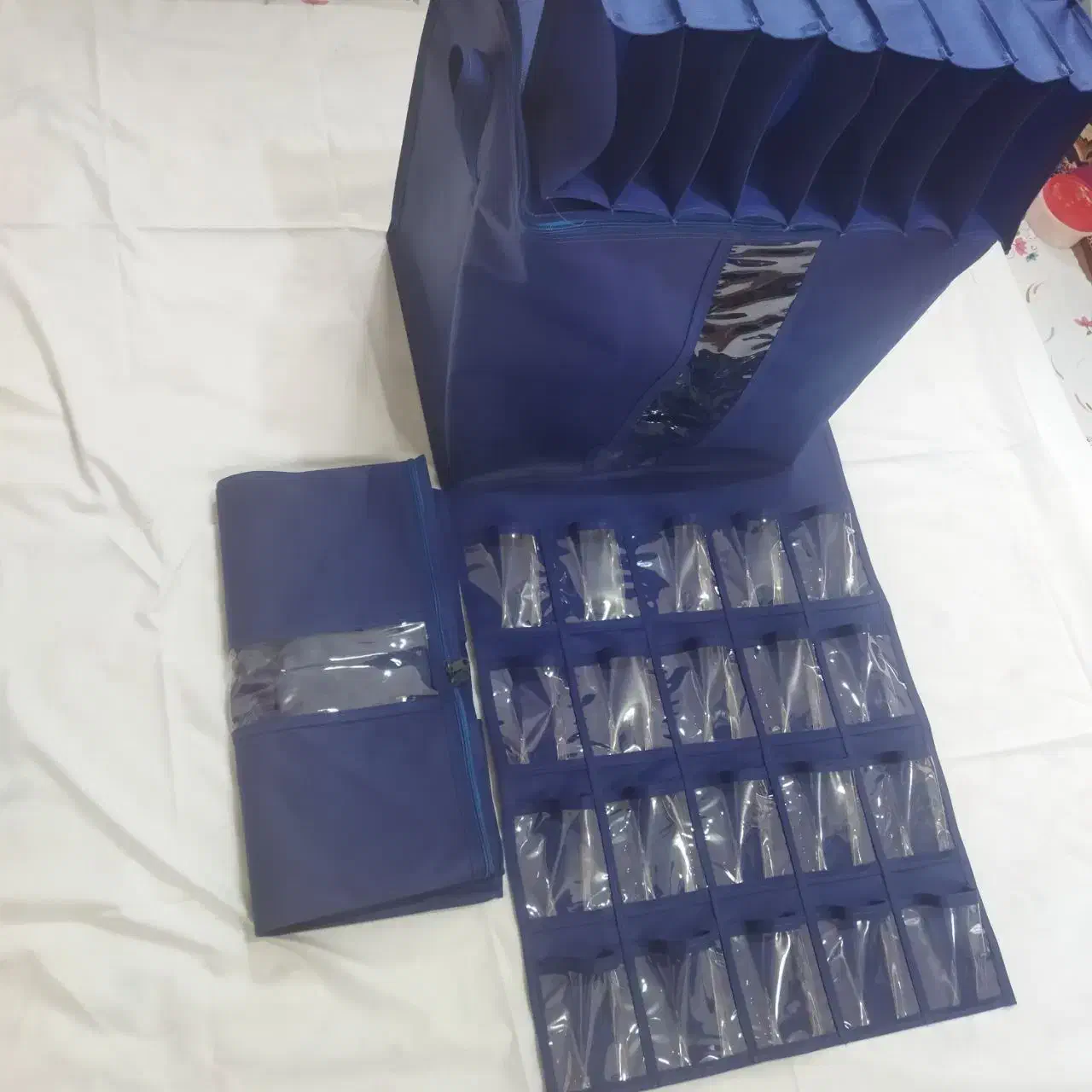 انواع نظم دهنده کاور پتو، بقچه لباس،  جاجورابی،|رختخواب، بالش، پتو|قم, شهرک مهدیه|دیوار