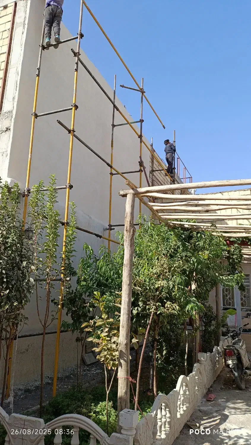 داربست فلزی پایدارر|خدمات پیشه و مهارت|قم, علی آباد سعدگان|دیوار