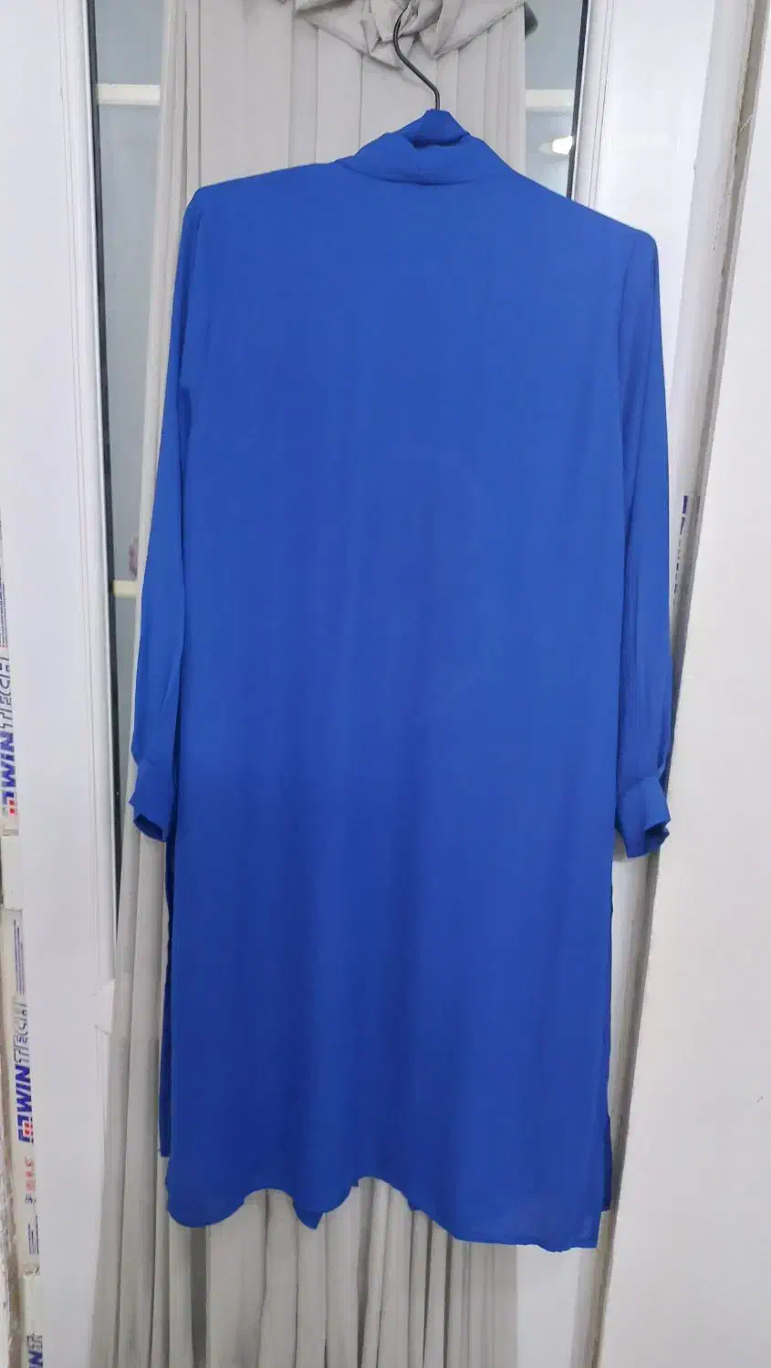 مانتو بلند آبی|لباس|املش, |دیوار