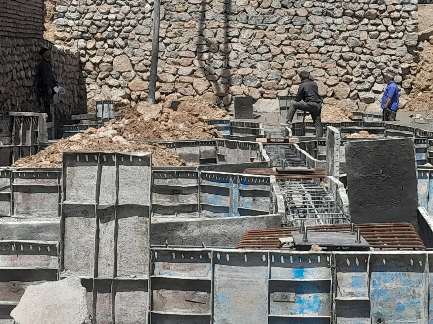 اجرا  سقف شناژ ساختمان|خدمات پیشه و مهارت|الشتر, |دیوار