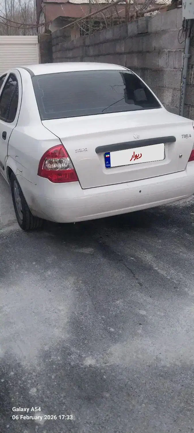 تیبا 1  مدل  91 یک لکه رنگ|خودرو سواری و وانت|رشت, کوی حسینی|دیوار