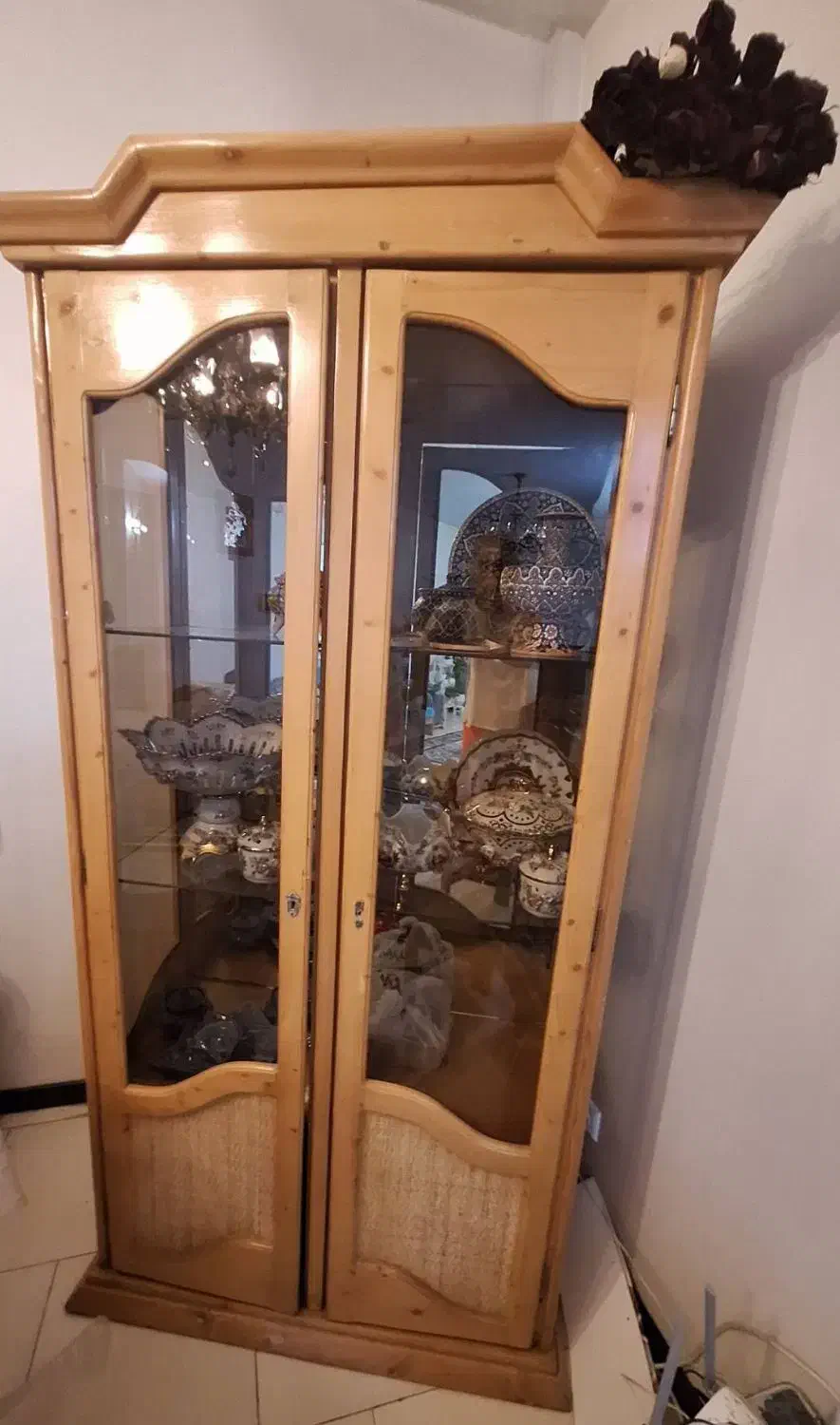 بوفه چوبی|بوفه، ویترین، کنسول|کرمانشاه, |دیوار