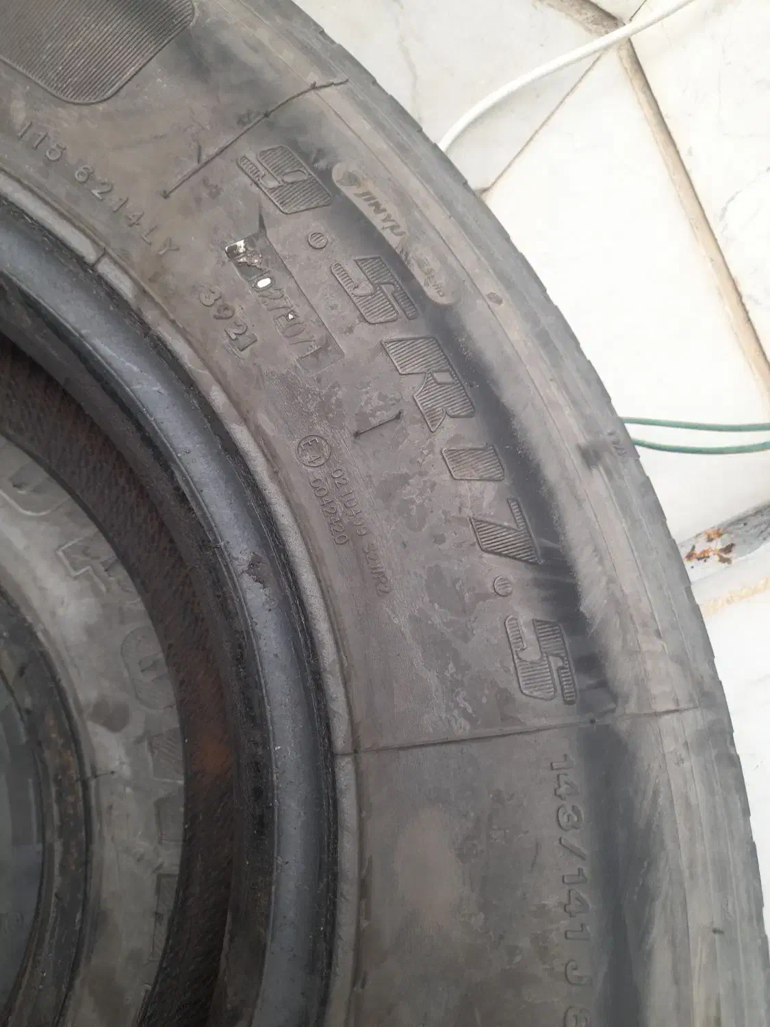 لاستیک ۹.۵ بادسان ۴ حلقه|قطعات یدکی و لوازم جانبی|مشگین شهر, |دیوار