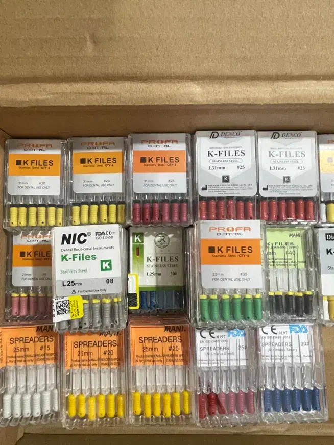 انواع گوتا ، فایل و کامپوزیت دندانپزشکی|پزشکی|تهران, ائمه اطهار|دیوار