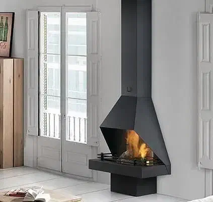 شومینه هیزمی النا|بخاری، هیتر، شومینه|کرمان, |دیوار