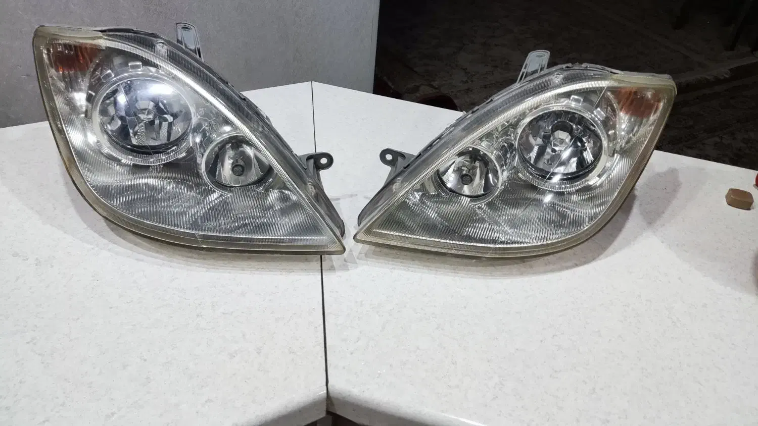 جفت چراغ جلو،جلو پنجره وراهنما بغل تیبا فابریکی|قطعات یدکی و لوازم جانبی|زنجان, |دیوار