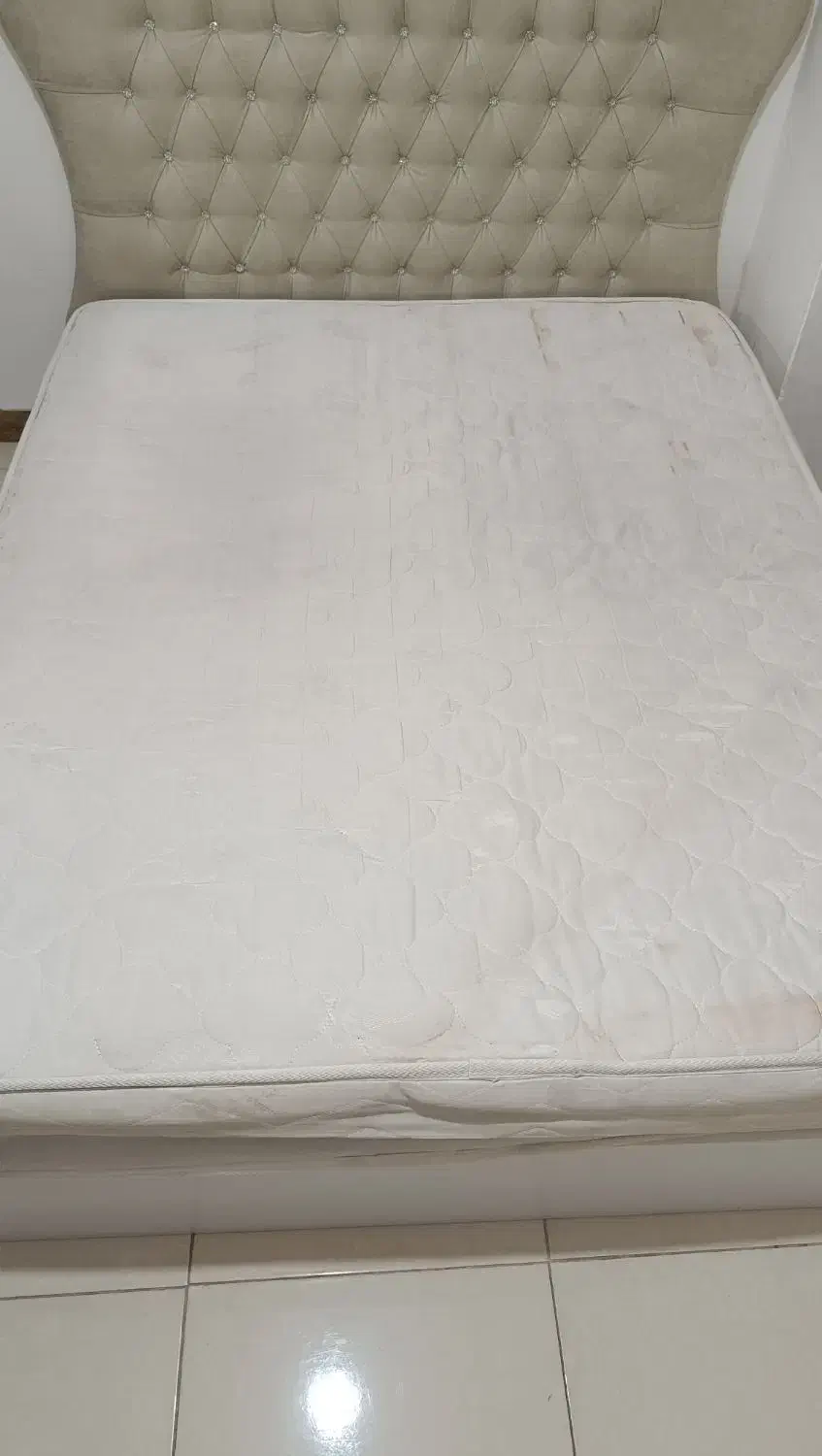 تشک دو نفره طبی فنری کاملا سالم|تشک تختخواب|فومن, |دیوار