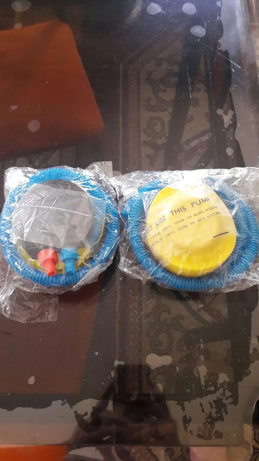 دو عدد پمپ دستی نو|تجهیزات ورزشی|اهواز, شهرک شهید عباس پور|دیوار