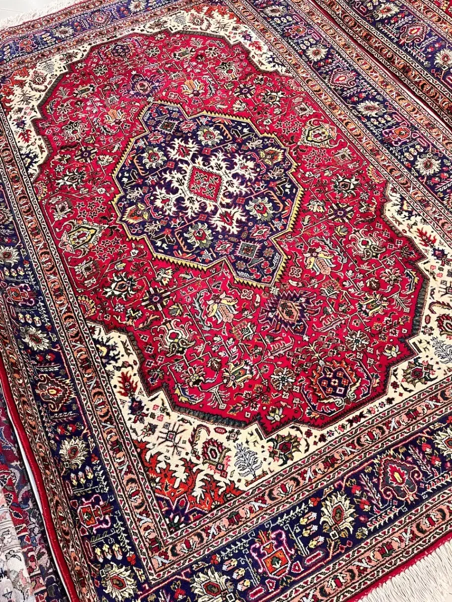 جفت ۶متری دستبافت تبریز نقشه هریس لاکی|فرش|تهران, جهاد|دیوار