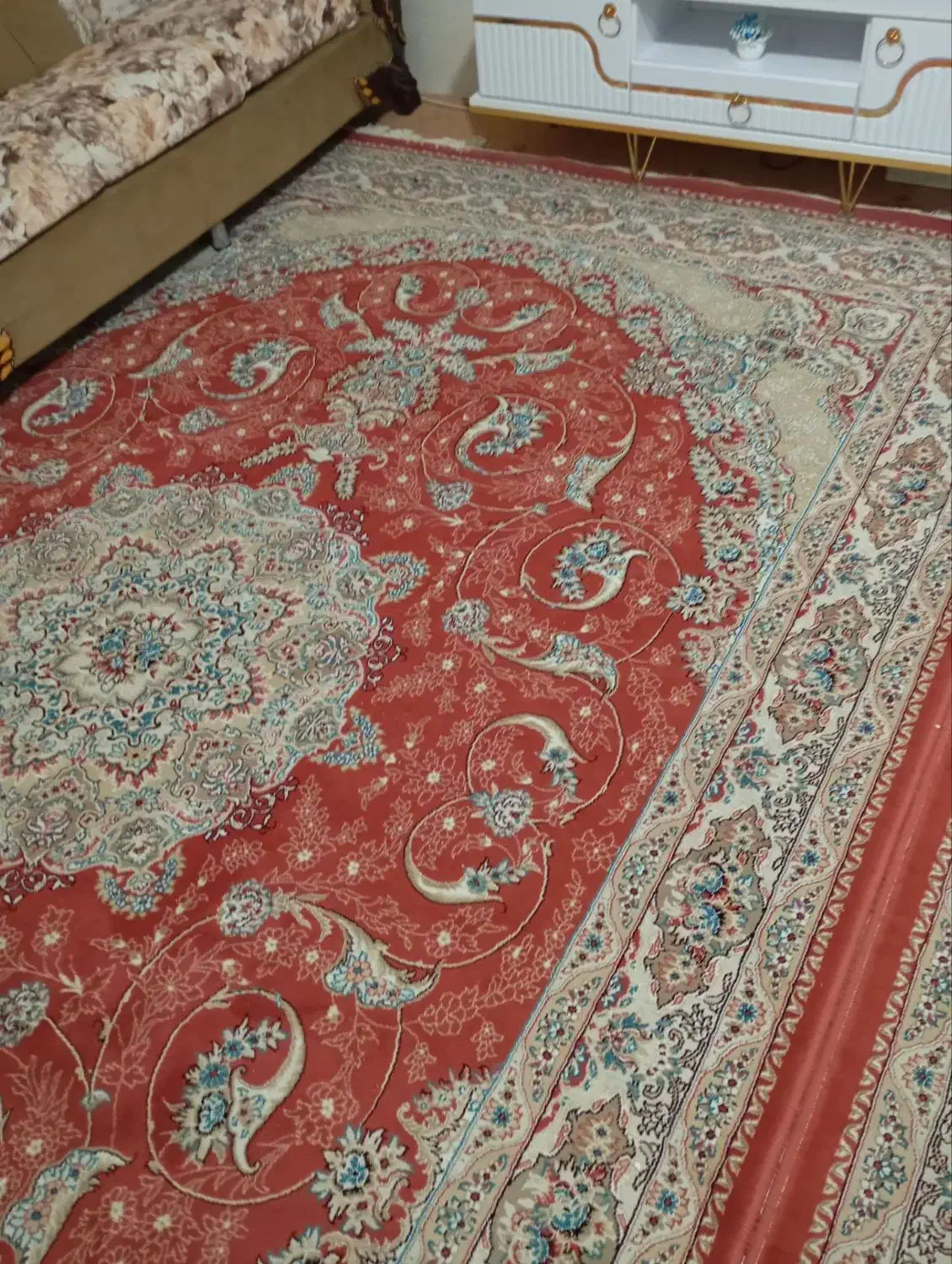 یک جفت فرش 9متری درحدنو|فرش|ماهدشت, |دیوار