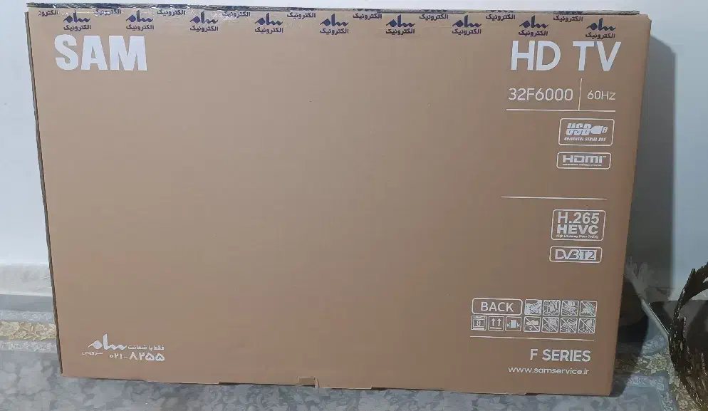 تلویزیون 32 اینچ سام ( نو و پلمپ )|تلویزیون و پروژکتور|همدان, |دیوار
