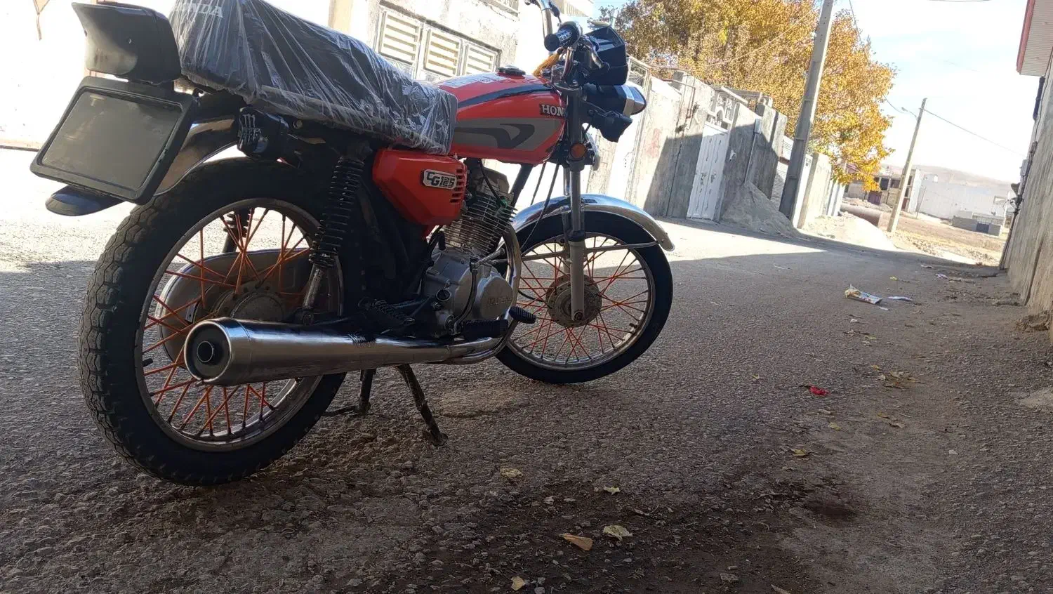 متور 125مزایده|موتورسیکلت|کاکاوند, |دیوار