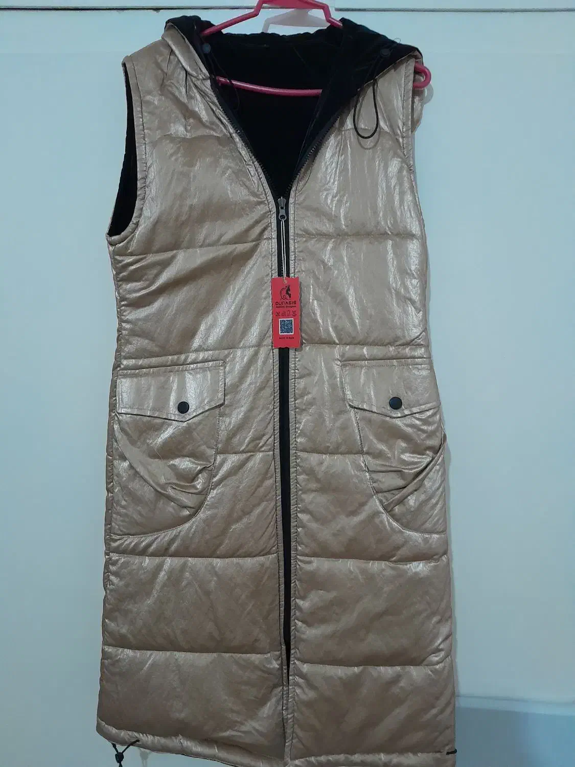 پافر دو رو جنس سیلیکنی خارجی نو نو استفاده نشده|لباس|پیر بکران, |دیوار