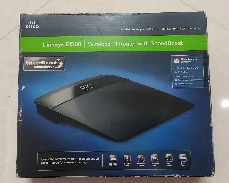 روتر Cisco Linksys E1500|مودم و تجهیزات شبکه|کرج, کیانمهر|دیوار