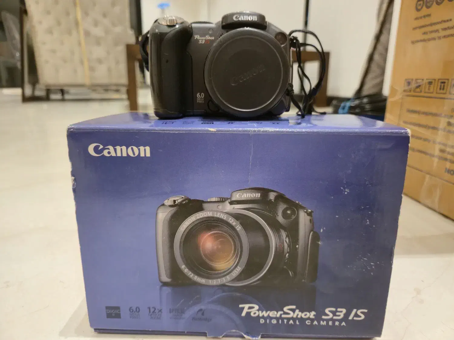 دوربین canon power shot s3 IS|دوربین عکاسی و فیلمبرداری|مشهد, هفت تیر (آب و برق)|دیوار