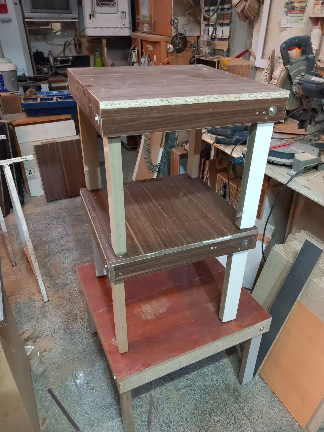 کرسی پایه تاشو و کمجا|بخاری، هیتر، شومینه|مشهد, سرافرازان|دیوار