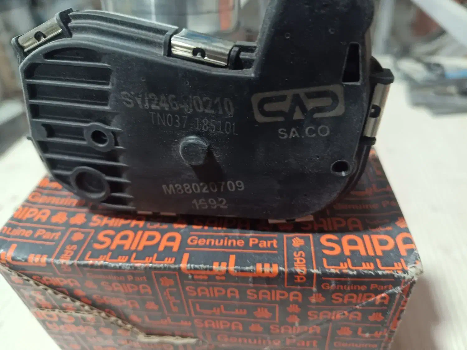 دریچه گاز برقی ساینا s|قطعات یدکی و لوازم جانبی|شاهین‌شهر, گرگاب|دیوار