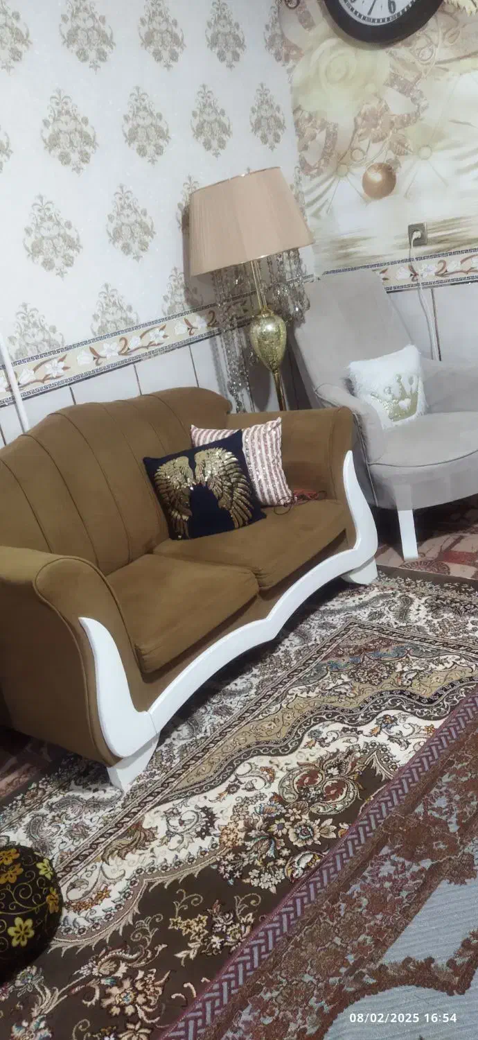 مبل هفت نفر کارکرده|مبلمان خانگی و میز عسلی|بشاریات, |دیوار