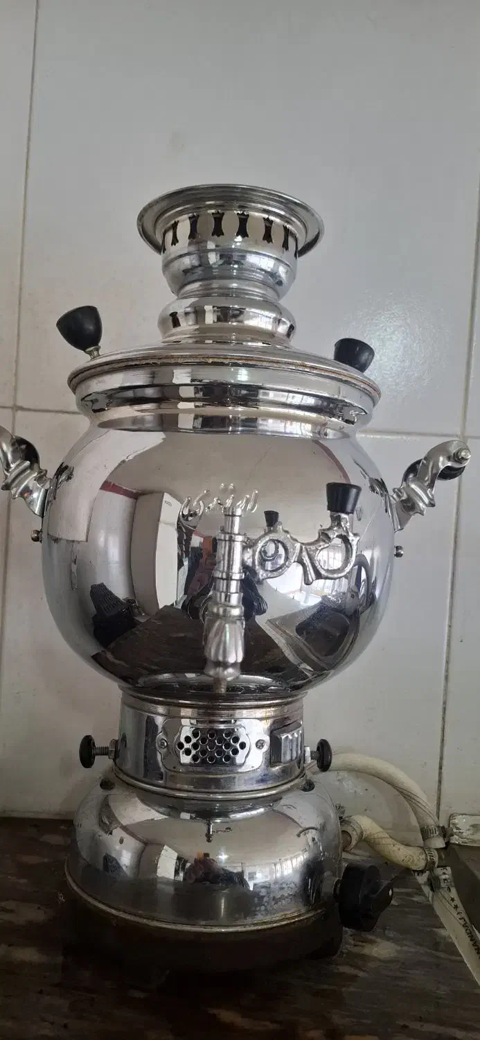 سماور ۵لیتری|سماور، چای‌ساز، قهوه‌ساز|سنندج, |دیوار