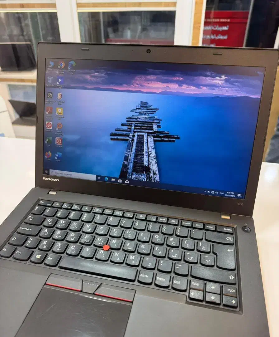 لپ تاپ lenovo think pad T450 مهندسی ، دانشجویی|رایانه همراه|اهواز, نادری|دیوار
