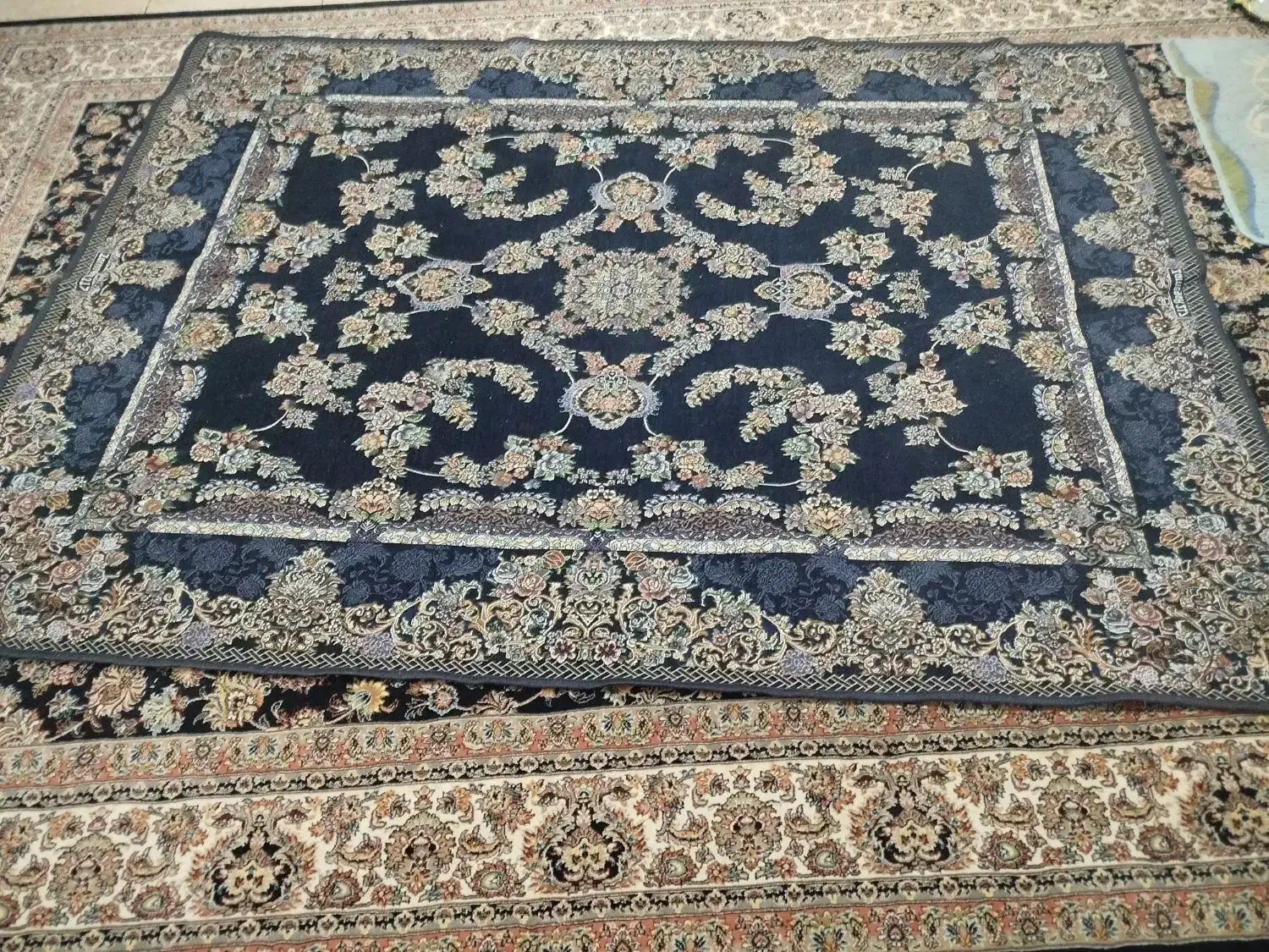 روفرشی سورمه ای و آبی فیروزه ای|روفرشی|زاهدان, |دیوار