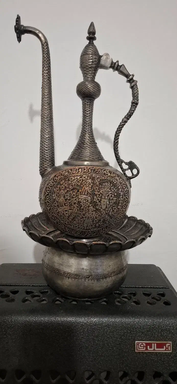 آفتابه لگن برنج افغان|صنایع دستی و سایر لوازم تزئینی|اصفهان, بهارستان|دیوار