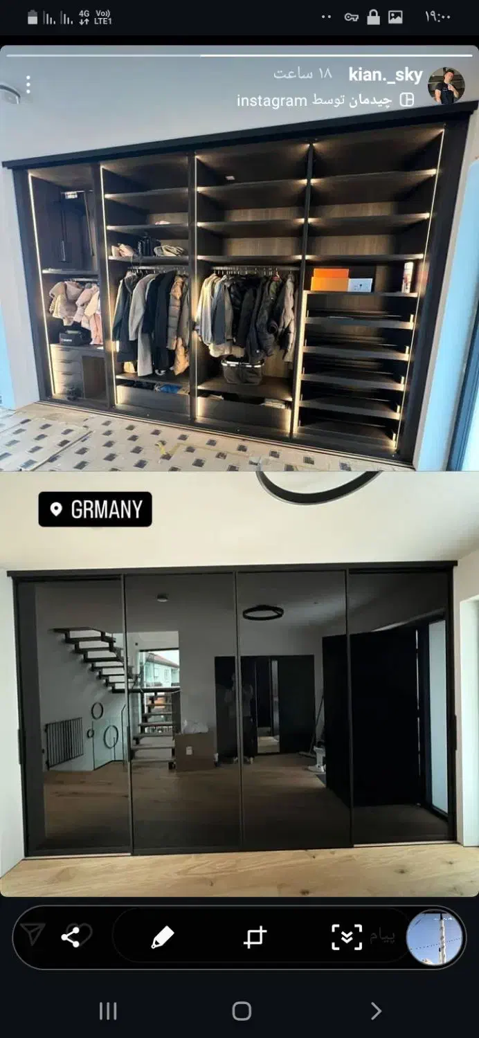 سلام طراحی اجرا نصب حرفه ای کابینت کمددیواری|خدمات پیشه و مهارت|کرمانشاه, |دیوار