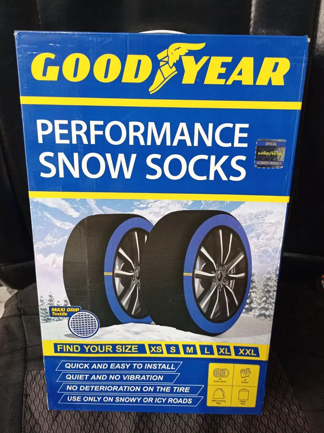 زنجیر چرخ خودروجورابی good year ایتالیایی اصلی|قطعات یدکی و لوازم جانبی|تهران, پامنار|دیوار