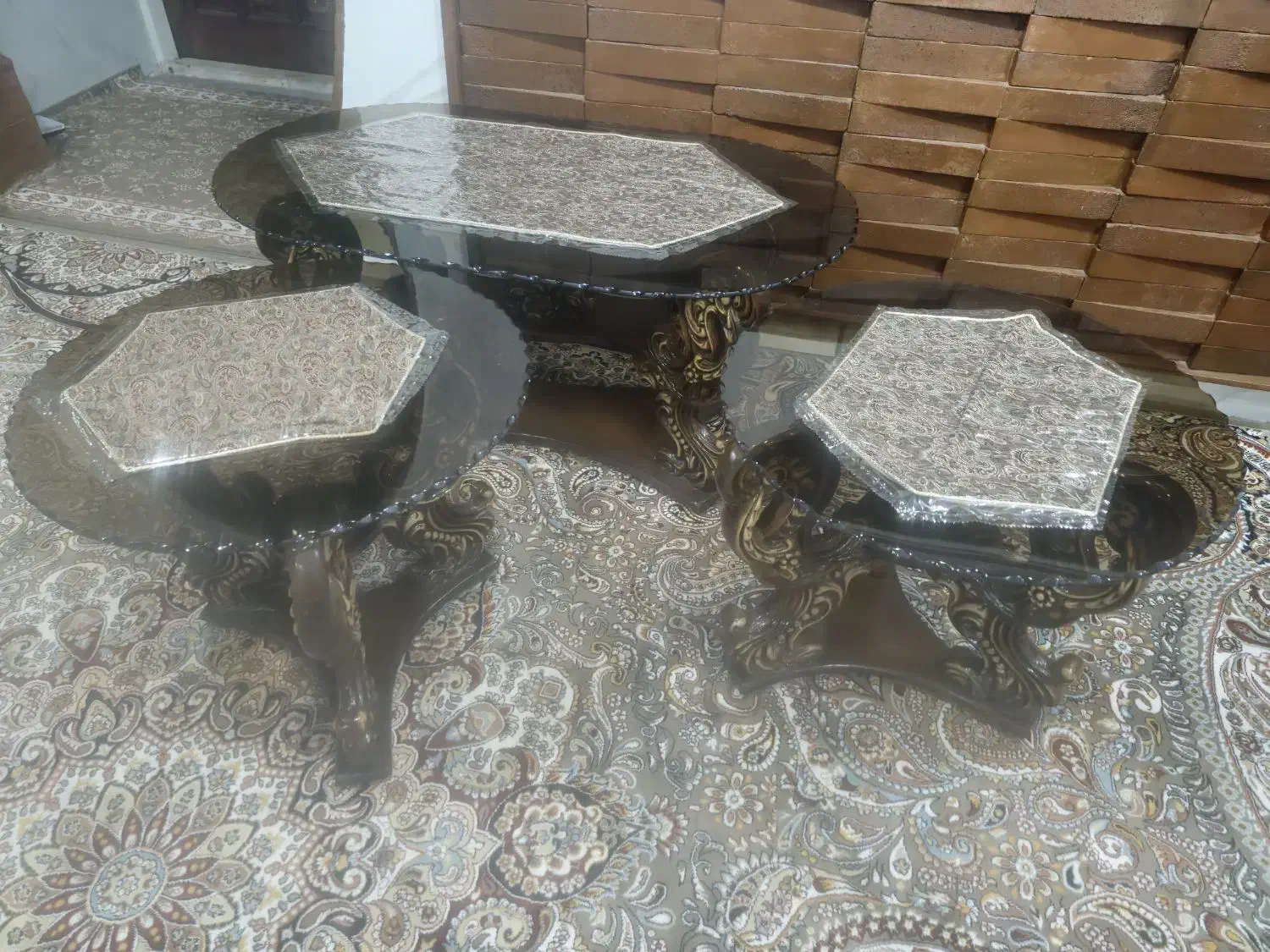 میز جلو مبلی|مبلمان خانگی و میز عسلی|یزد, |دیوار