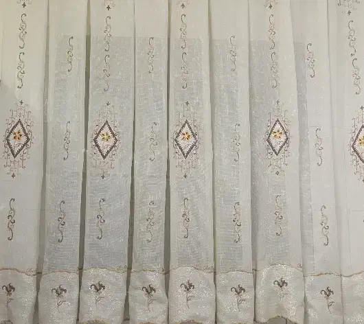 پرده پذیرایی|پرده، رانر، رومیزی|قم, آذر (نکویی)|دیوار