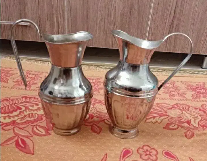 2 عددپارچ مسی ورشاب دوره پهلوی|کلکسیون اشیاء عتیقه|اسدآباد, |دیوار