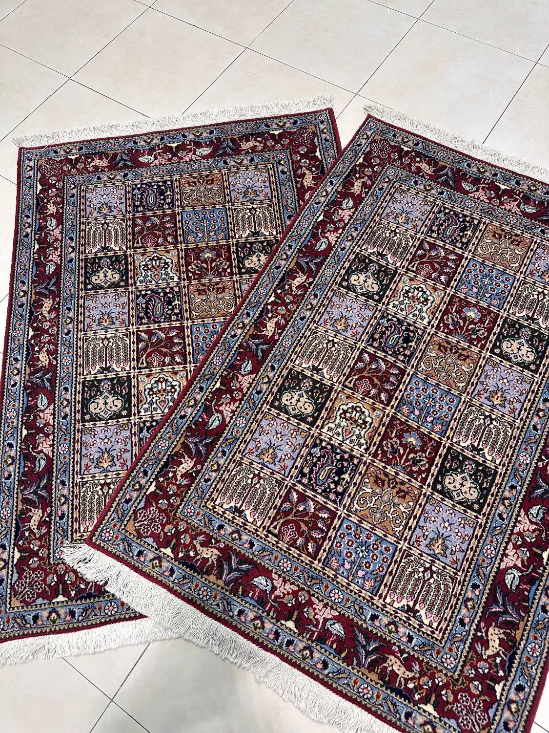 فرش دستباف جفت 1/5متری بیرجند|فرش|مشهد, احمدآباد|دیوار