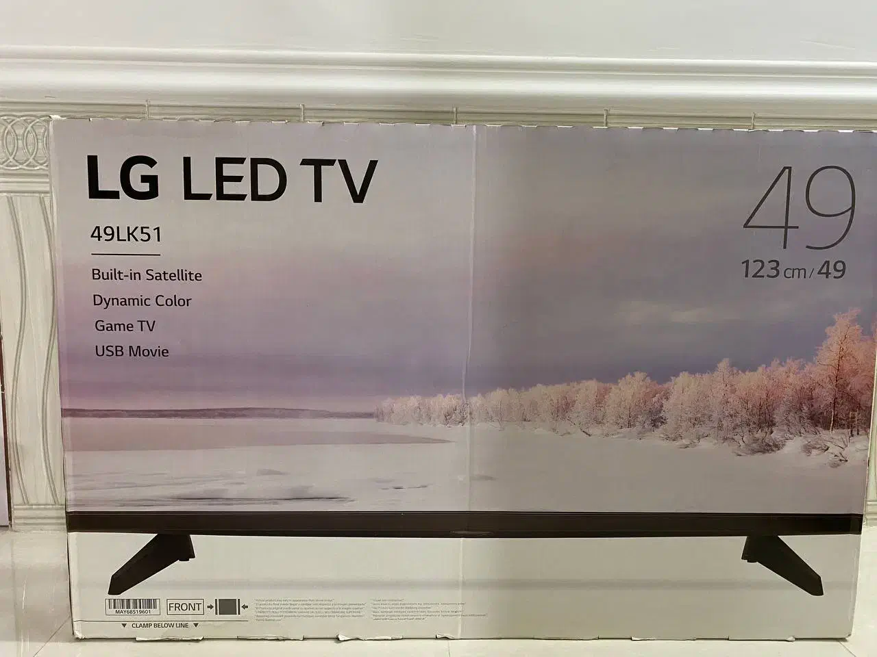 تلویزیون ال جی 49 اینچ|تلویزیون و پروژکتور|لامرد, |دیوار