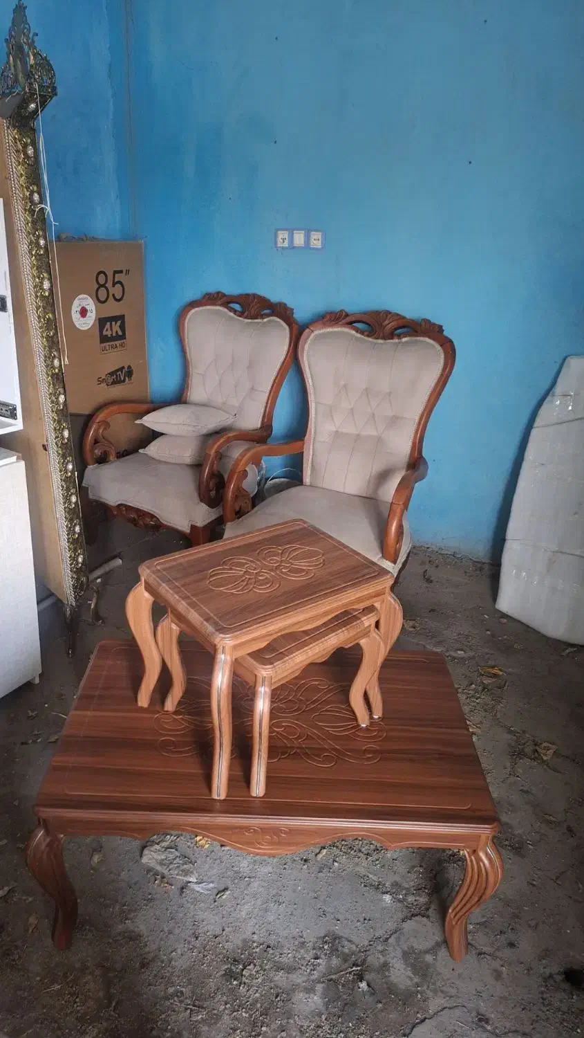 مبل کلاسیک|مبلمان خانگی و میز عسلی|کنگاور, |دیوار