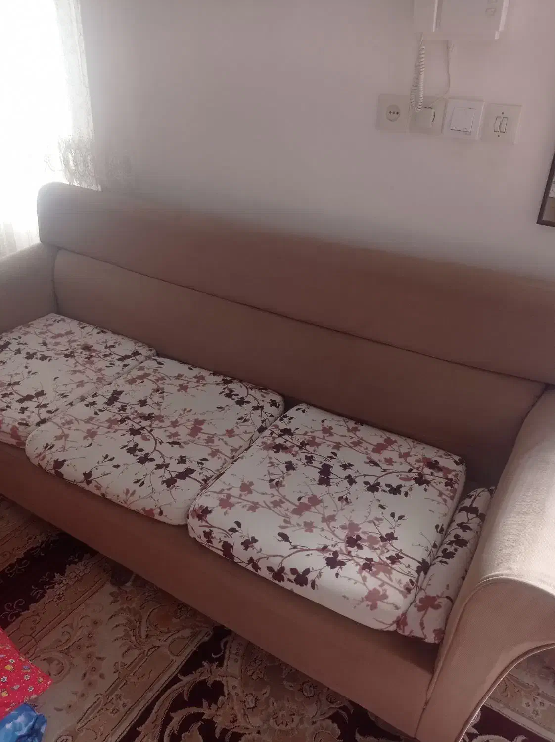 مبل ۷ نفره با جلو مبلی و عسلی|مبلمان خانگی و میز عسلی|گنبد کاووس, |دیوار