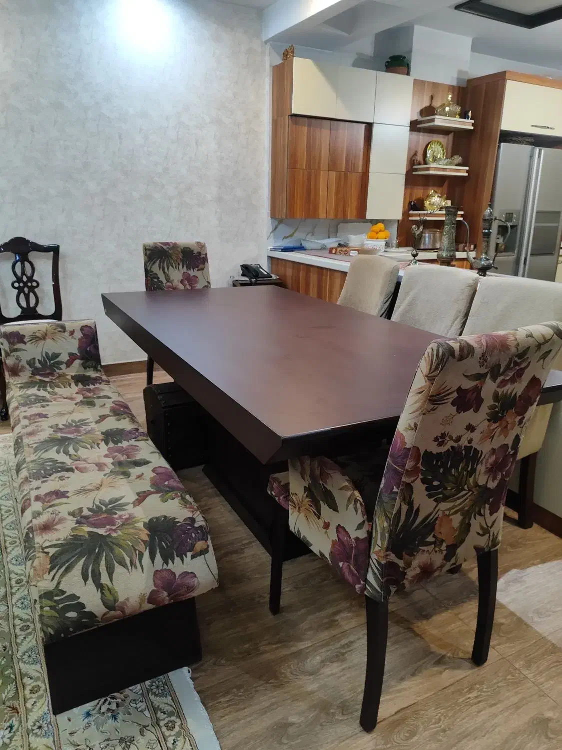 میزناهار خوری ۸ نفره|میز و صندلی غذاخوری|کرج, عظیمیه|دیوار