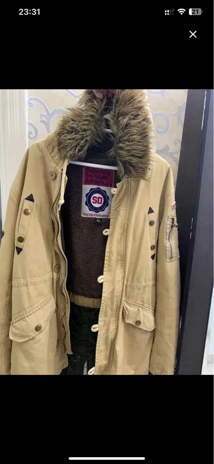 کاپشن superdry ژاپن کت تک ترک نو کت و شلوار.لباس|لباس|آمل, |دیوار