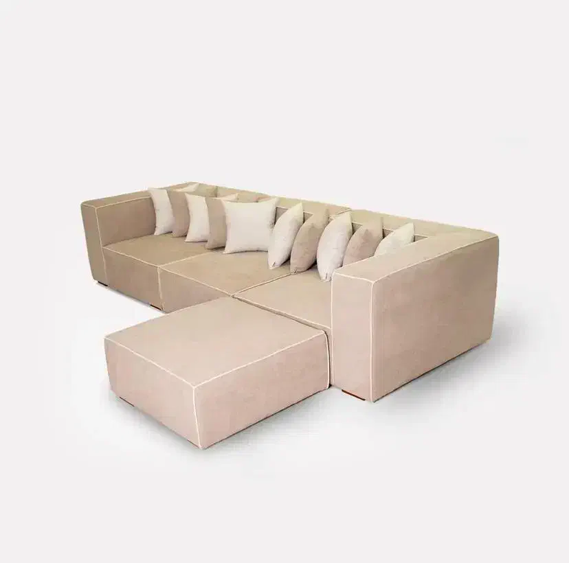 مبلمان  ال تخت خوابشو- مبلمان ماوی کیش|مبلمان خانگی و میز عسلی|کیش, |دیوار