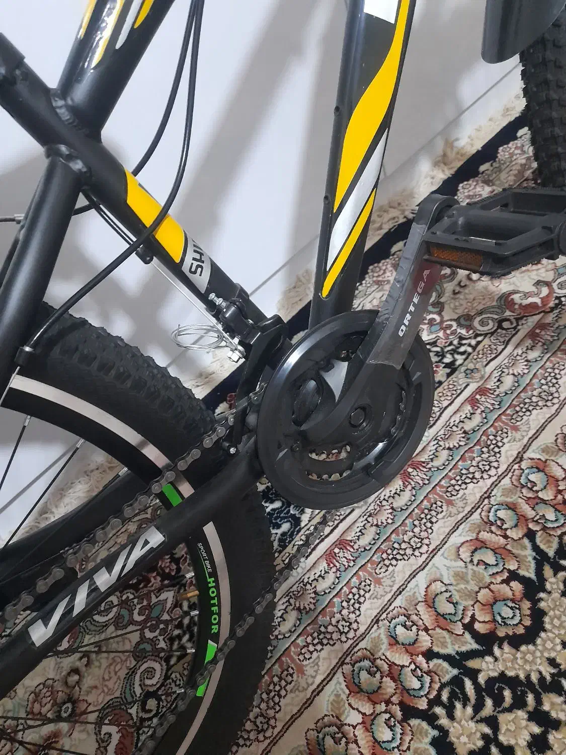 دوچرخه دنده ای سایز۲۶ مارک ویوا نونو|دوچرخه، اسکیت، اسکوتر|پرند, فاز ۶|دیوار