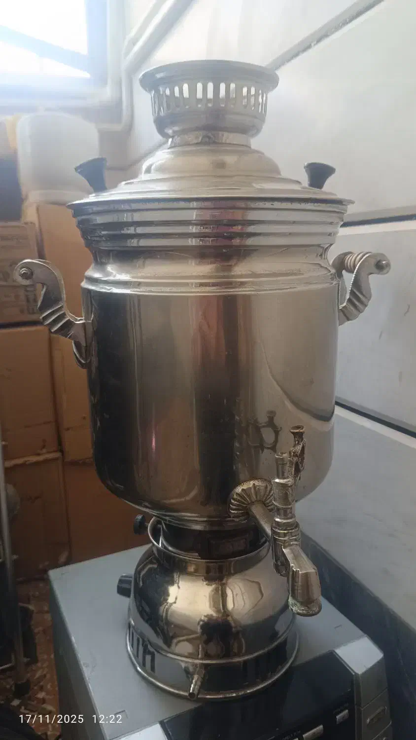 سماور گازی تبریز|سماور، چای‌ساز، قهوه‌ساز|قم, زنبیل آباد|دیوار