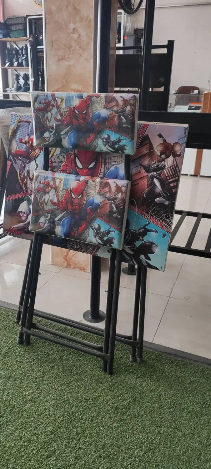 میز و صندلی تحریر کودک تاشو|میز تحریر و کامپیوتر|ارومیه, |دیوار